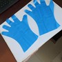 Blue CPE Gloves