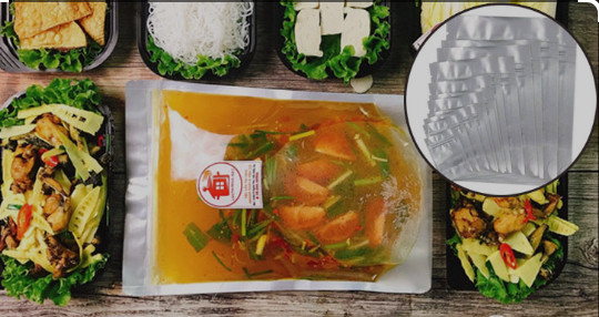 TÚI ZIP BẠC ĐỰNG NƯỚC LẨU