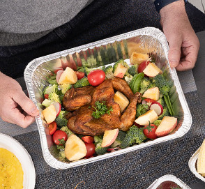 ALUMINIUM FOIL CONTAINER ECO320