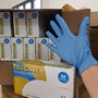 ECOCARE Blue Nitrile Gloves Powder Free