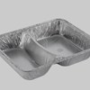 2 Compartment Foil Container ECO2C230